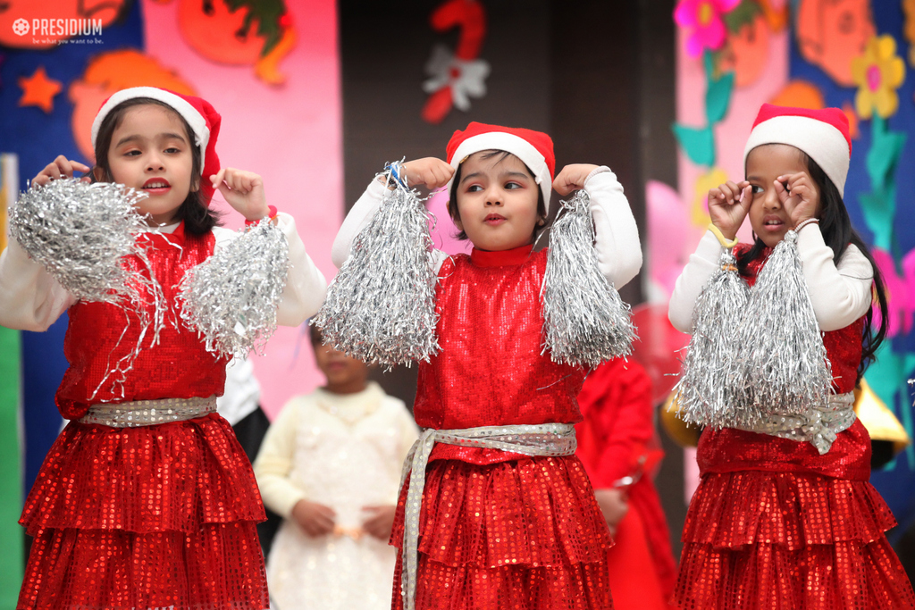Presidium Indirapuram, YOUNG PRESIDIANS RING IN THE FESTIVITIES OF CHRISTMAS